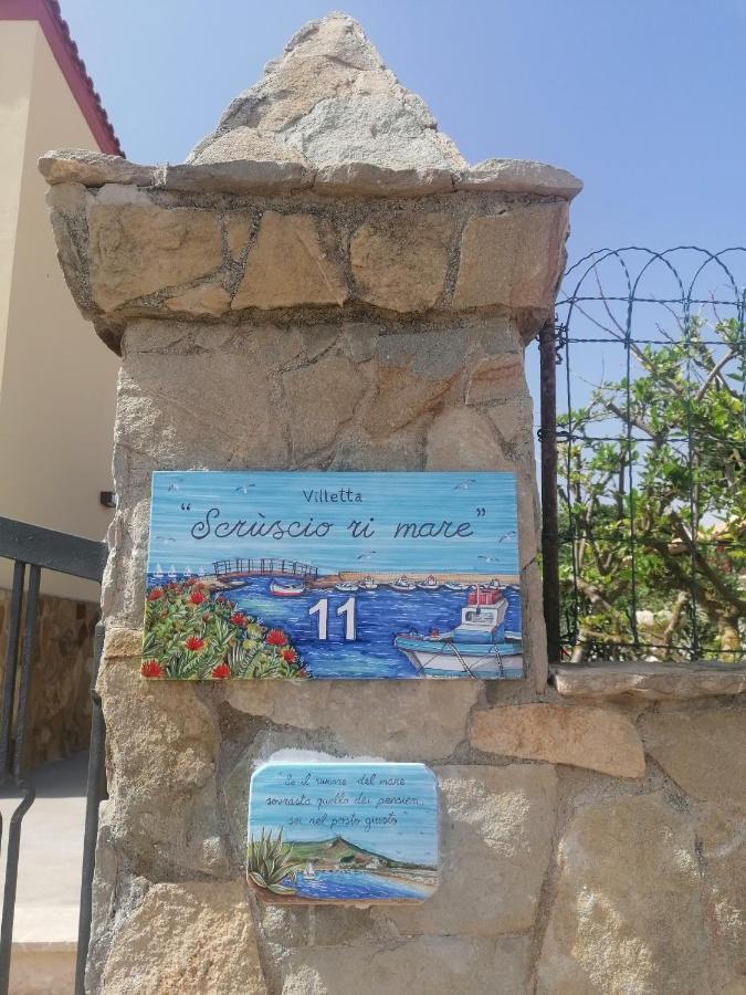 Villetta Scruscio Ri Mare Favignana Eksteriør bilde