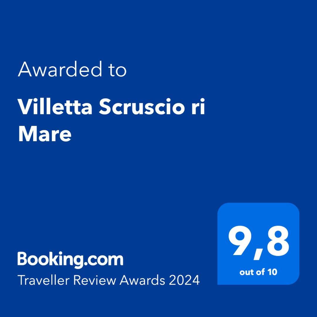 Villetta Scruscio Ri Mare Favignana Eksteriør bilde